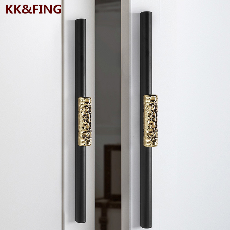 Drawer Pull Gold - KK&FING ENW Gold Cabinet Door Handles