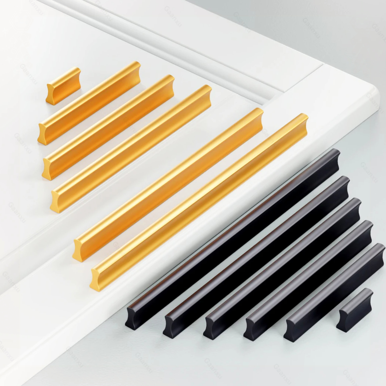American Long Cabinet Door Han - Drawer Pull Gold 리뷰 및 가격