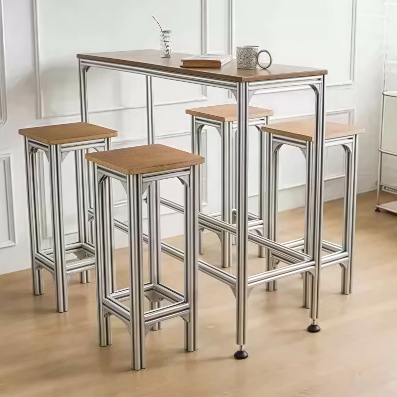 solid wood high bar table and  - Furniture For Hardware Shop 리뷰 및 가격