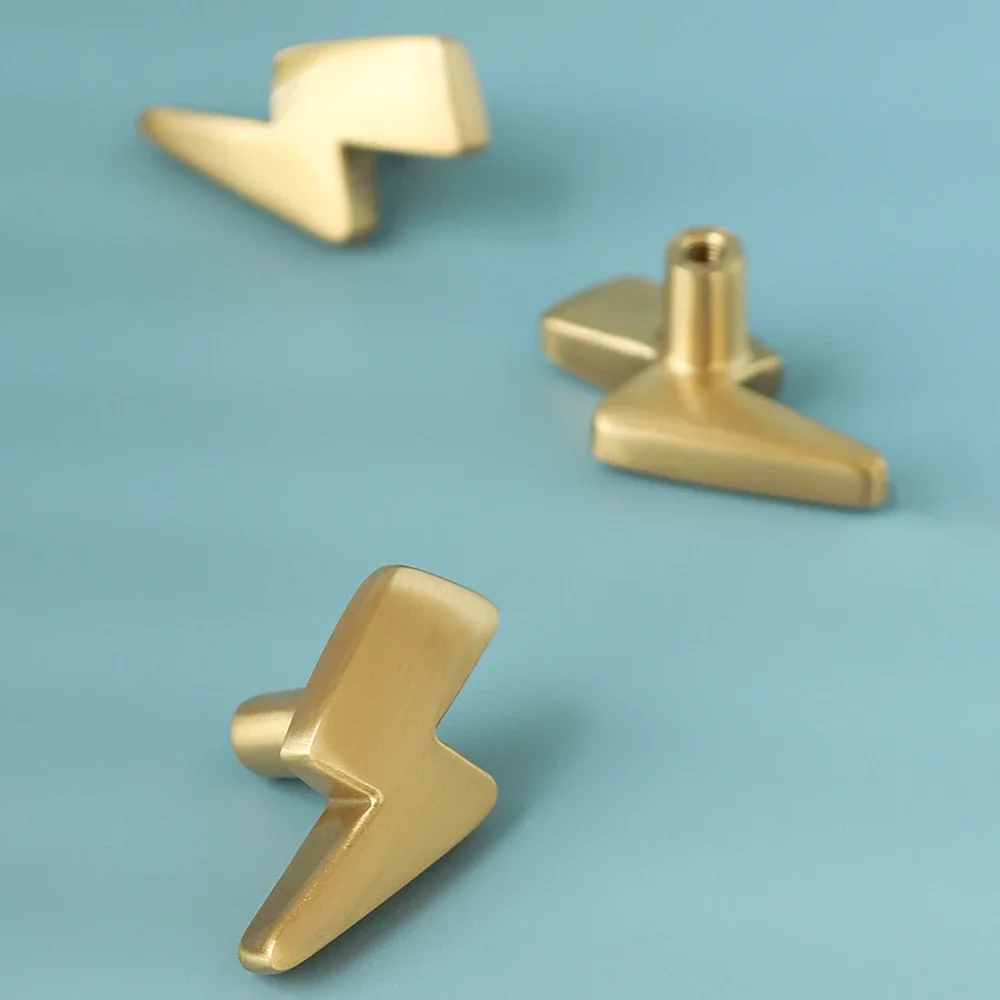 Lightning Design Brass Cabinet - Unique Furniture Hardware Pulls 리뷰 및 가격