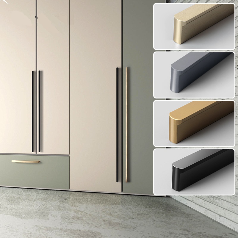 80-600mm Cabinet Door Rounded  - Drawer Pull Gold 리뷰 및 가격