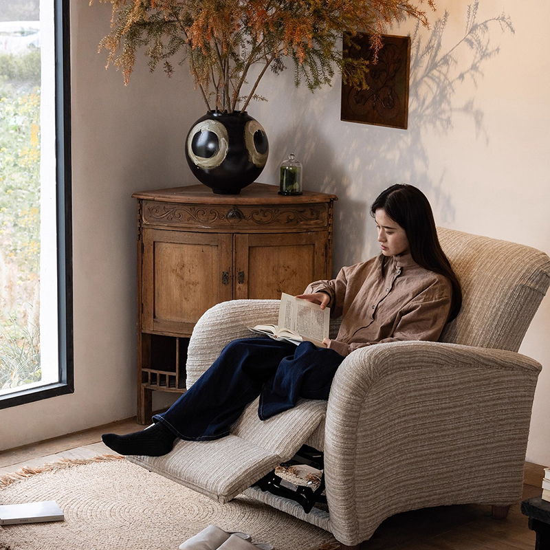 Electric Recliner Single Sofa  - Z. A. Furniture 리뷰 및 가격