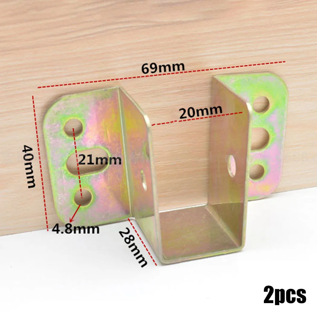 2pcs U Shaped Metal Bed Bracke - Furniture Hardware Hinges 리뷰 및 가격