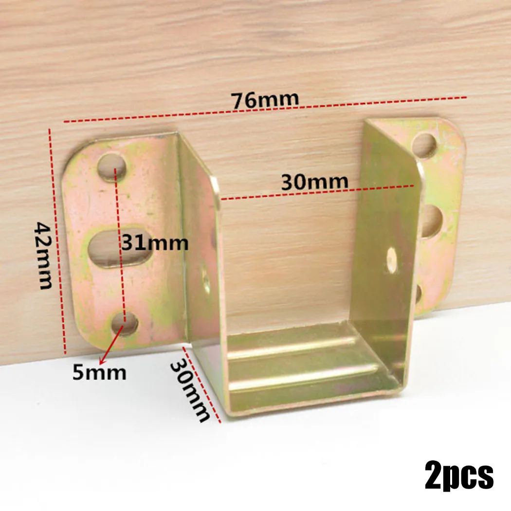2pcs U Shaped Metal Bed Bracke - Furniture Hardware Hinges 리뷰 및 가격