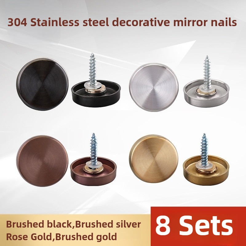 8 Sets 16-40mm Mirror Fastener - Furniture Hardware Fasteners 리뷰 및 가격