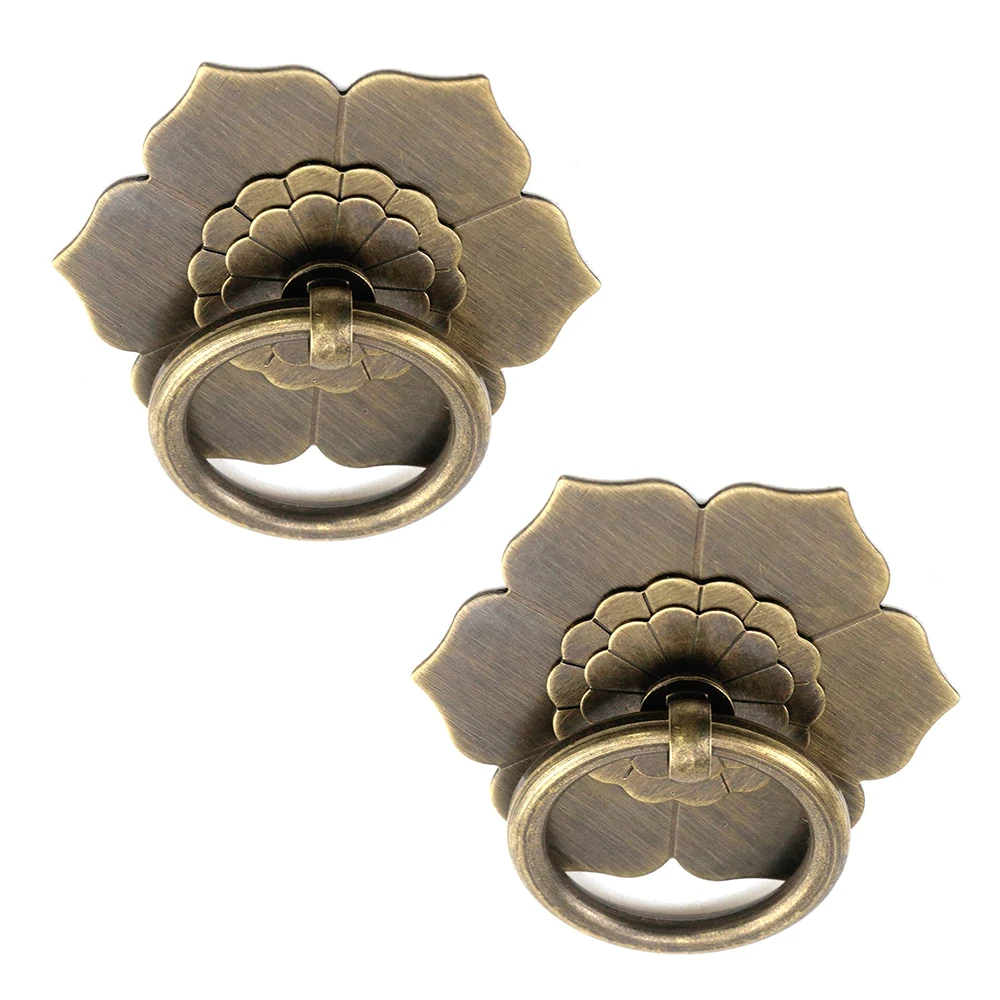 Floral Brass Cabinet Door Knob - Unique Furniture Hardware Pulls 리뷰 및 가격