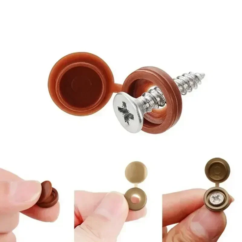 Hinged Plastic Screw Cap Cover - Furniture Hardware Hinges 리뷰 및 가격