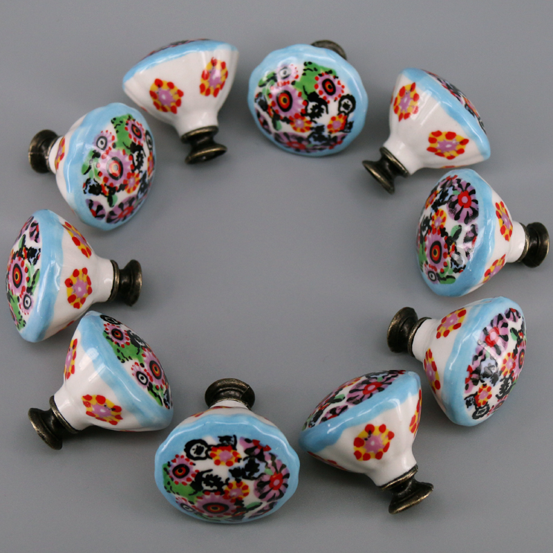 10PCS Colored Ceramic Knobs Un - Unique Furniture Hardware Pulls 리뷰 및 가격