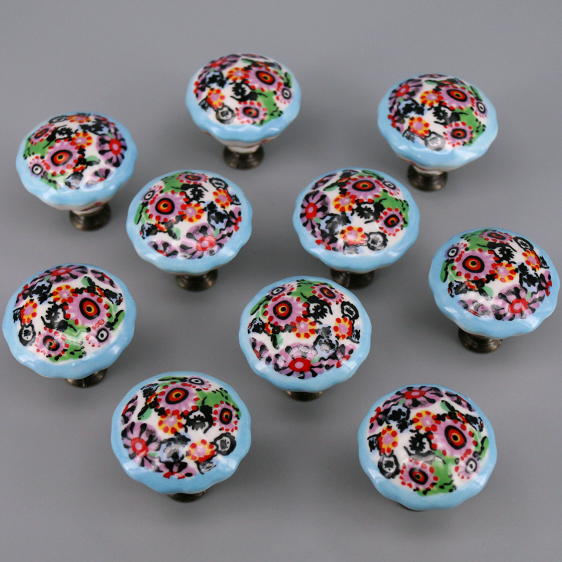 10PCS Colored Ceramic Knobs Un - Unique Furniture Hardware Pulls 리뷰 및 가격