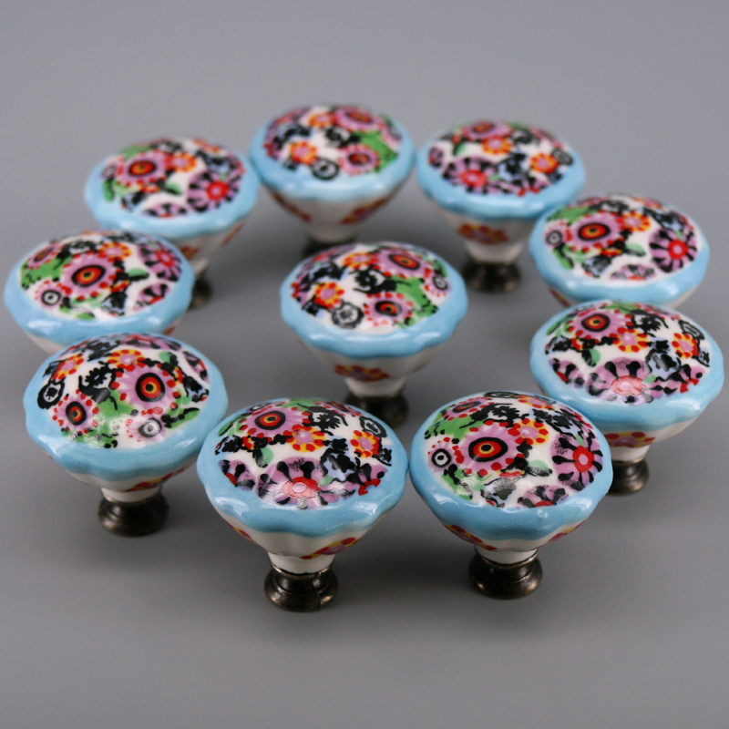 10PCS Colored Ceramic Knobs Un - Unique Furniture Hardware Pulls 리뷰 및 가격