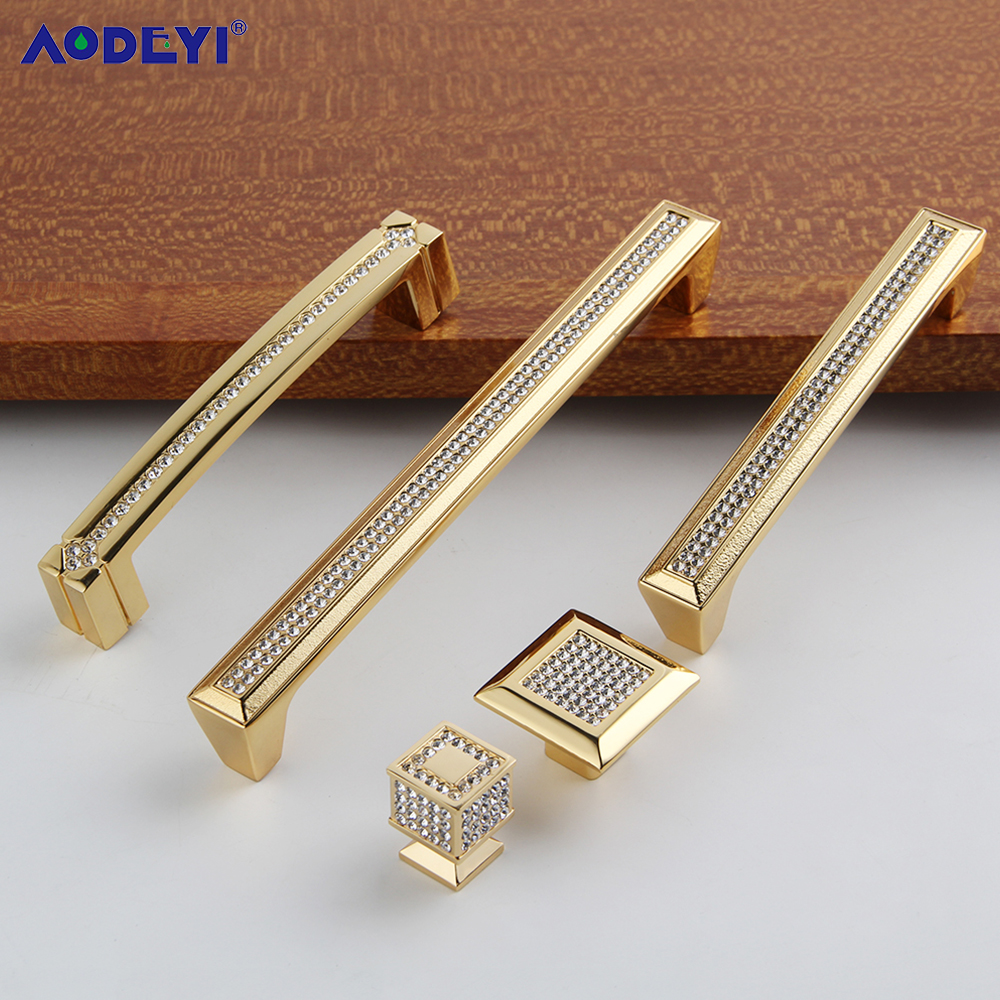 24K Real Gold Sliver Crystal D - Drawer Pull Gold 리뷰 및 가격
