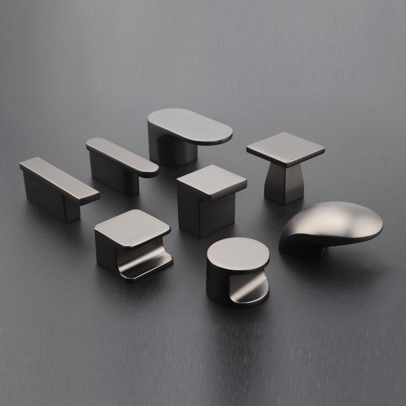 1PCS Black Nickel Matte Gray W - Furniture Hardware High End 리뷰 및 가격