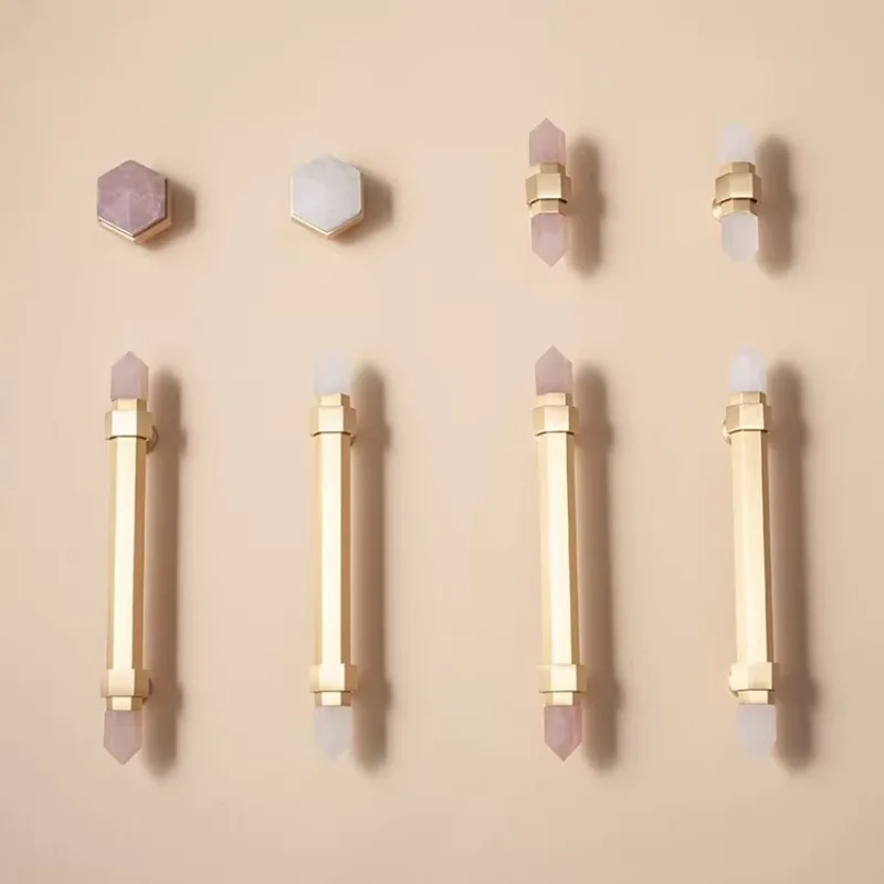 Natural Crystal Hexagonal Hard - Furniture Hardware High End 리뷰 및 가격