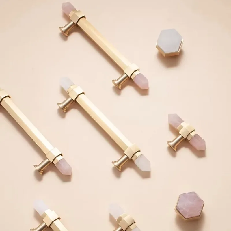 Natural Crystal Hexagonal Hard - Furniture Hardware High End 리뷰 및 가격