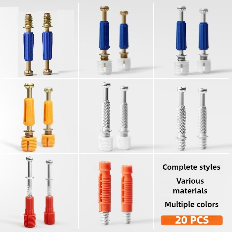 20pc Three In One Screw Furnit - Furniture Hardware Fasteners 리뷰 및 가격