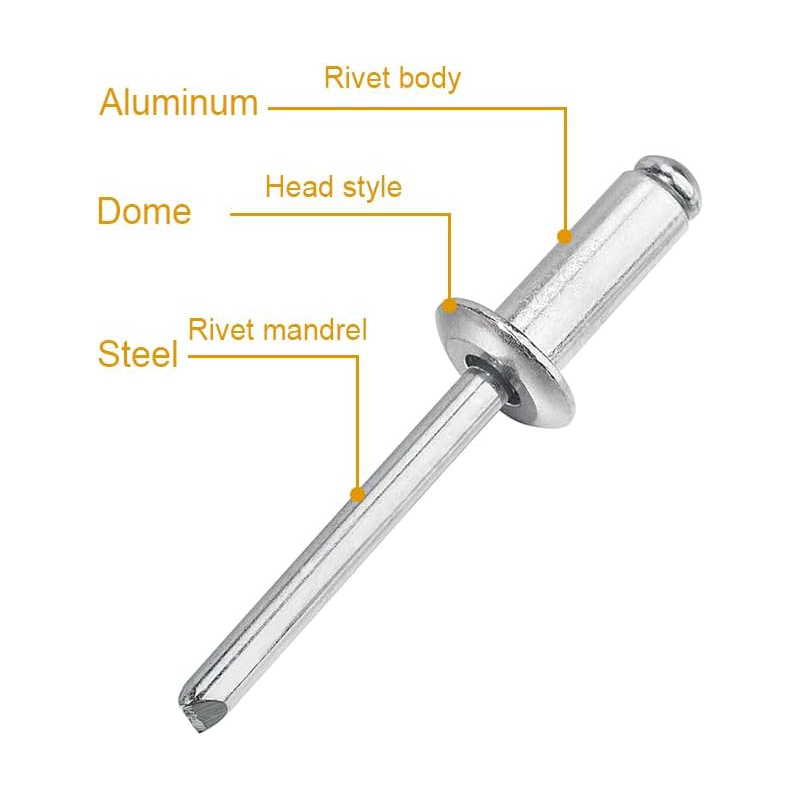 Dome Head Blind Rivets Aluminu - Furniture Hardware Fasteners 리뷰 및 가격