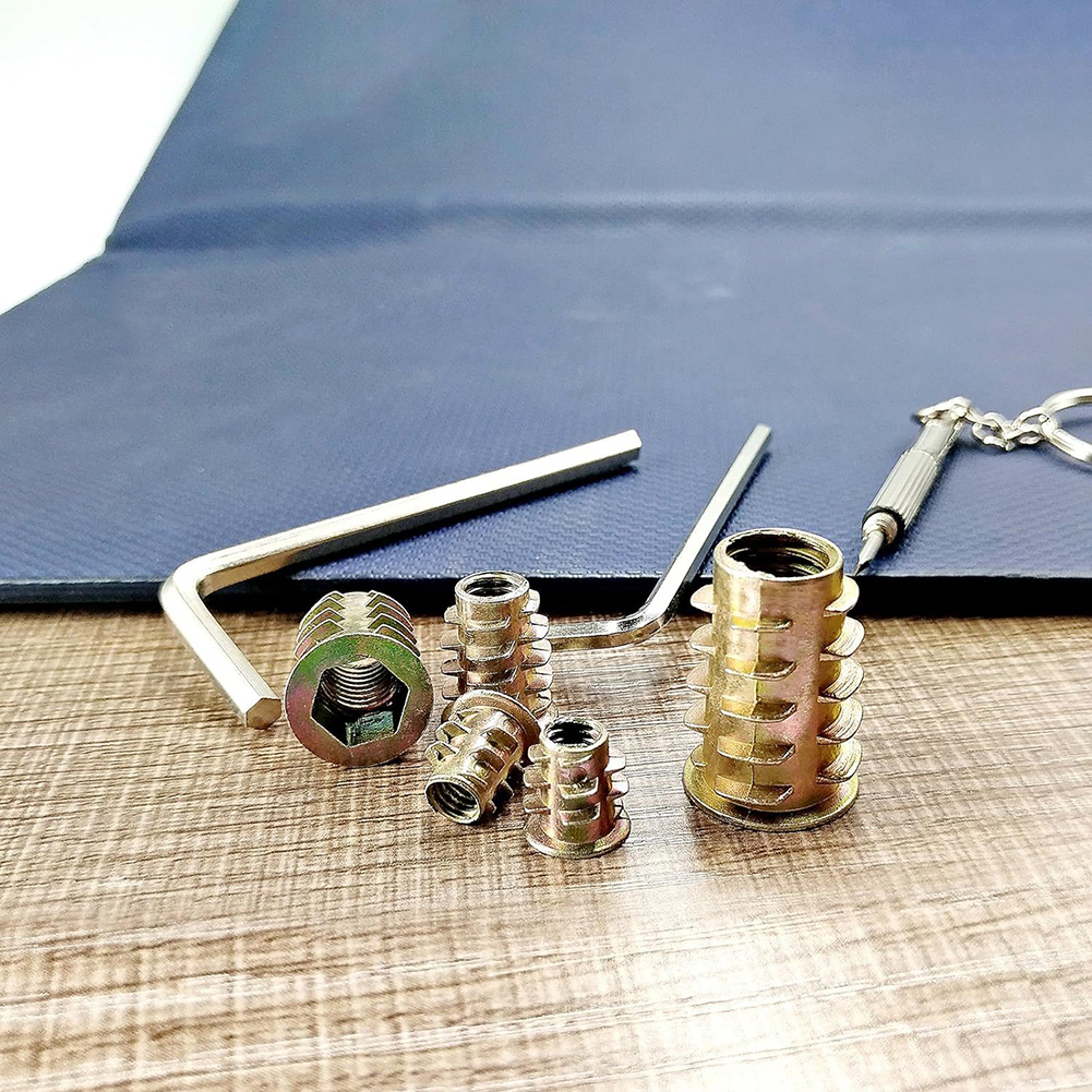 130pcs Metric Threaded Insert  - Furniture Hardware Fasteners 리뷰 및 가격