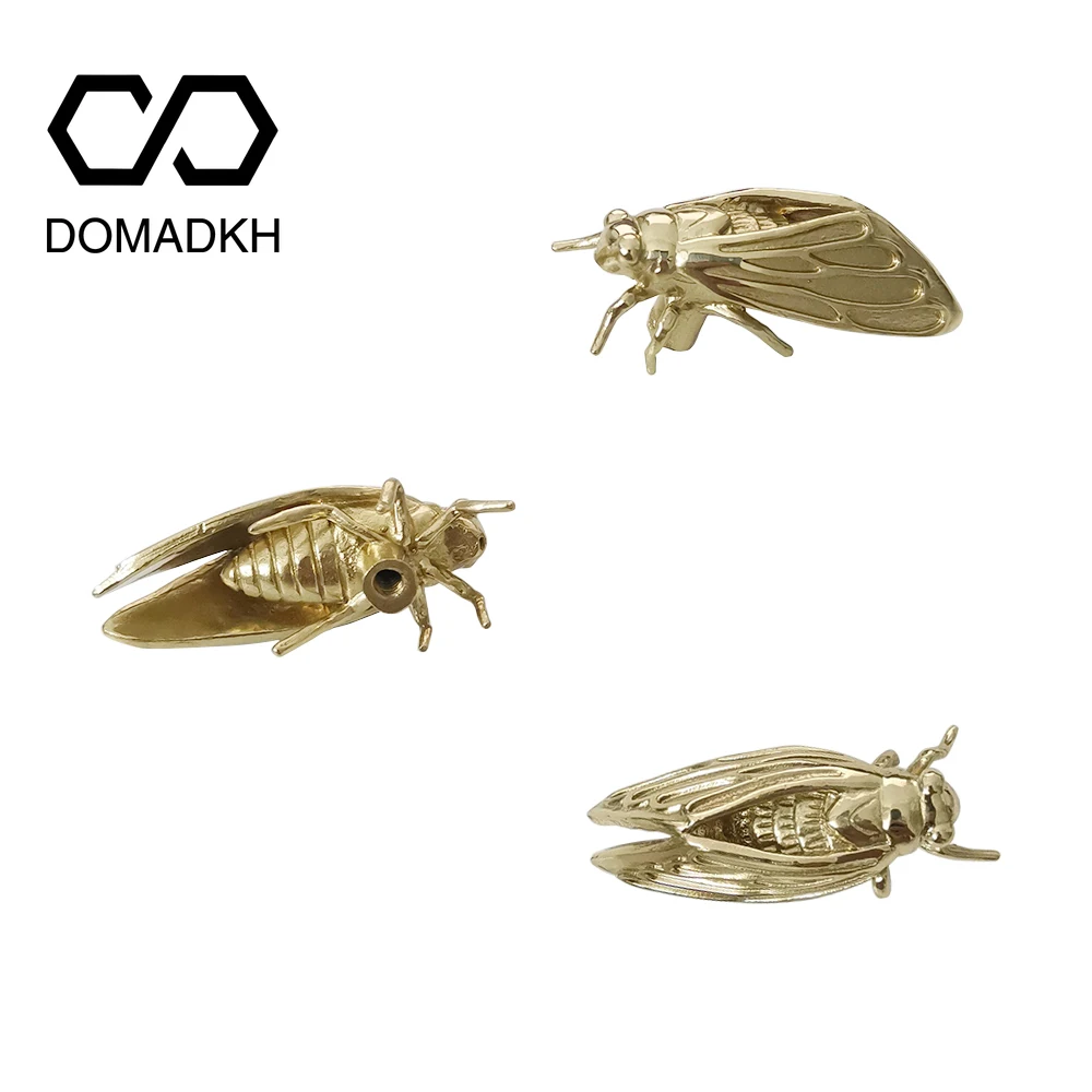 Brass Cicada Cabinet Door Knob - Unique Furniture Hardware Pulls 리뷰 및 가격