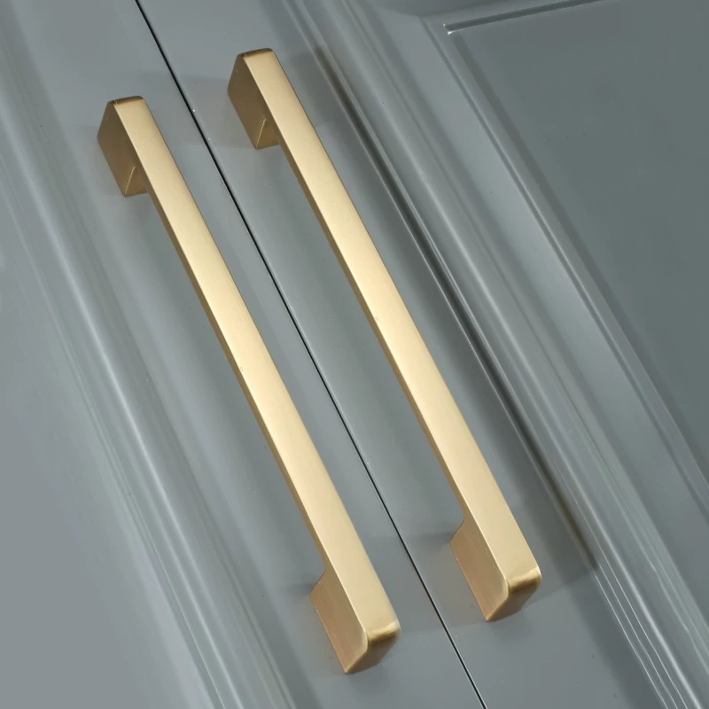 Gold Brushed Cupboard Cabinet  - Drawer Pull Gold 리뷰 및 가격