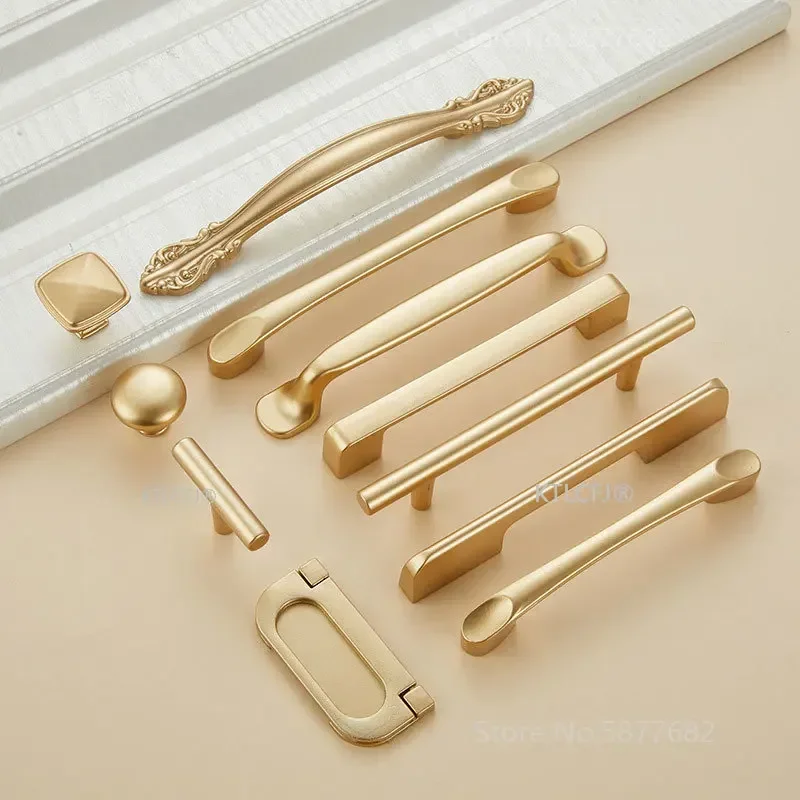 Kitchen Cupboard Knob Square U - Drawer Pull Gold 리뷰 및 가격