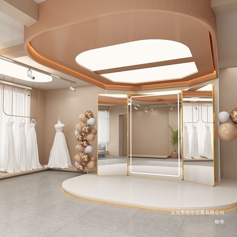 Wedding Shop Three-sided Mirro - Furniture For Hardware Shop 리뷰 및 가격