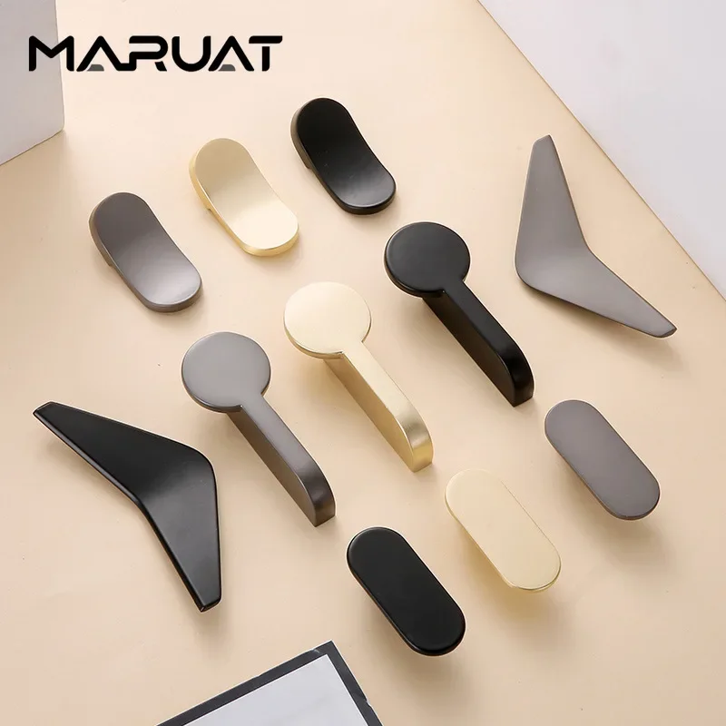 Zinc Alloy Modern Gold Black C - Drawer Pull Gold 리뷰 및 가격