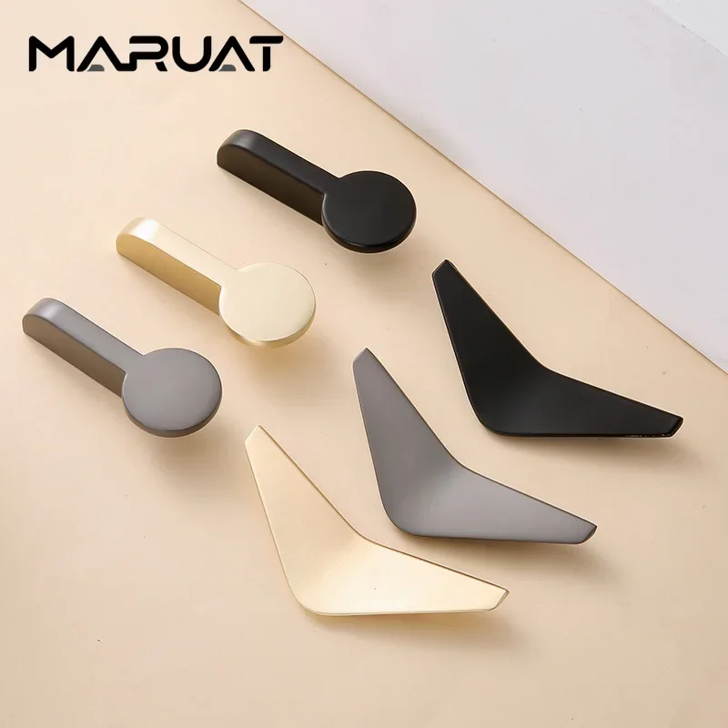 Zinc Alloy Modern Gold Black C - Drawer Pull Gold 리뷰 및 가격