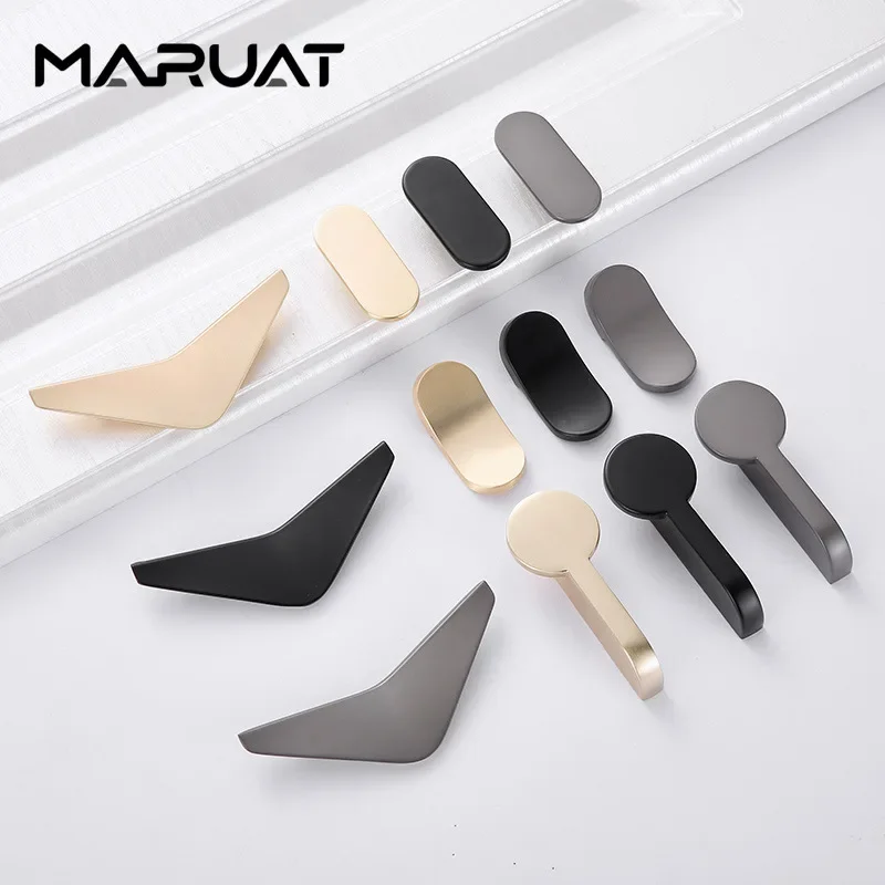Zinc Alloy Modern Gold Black C - Drawer Pull Gold 리뷰 및 가격
