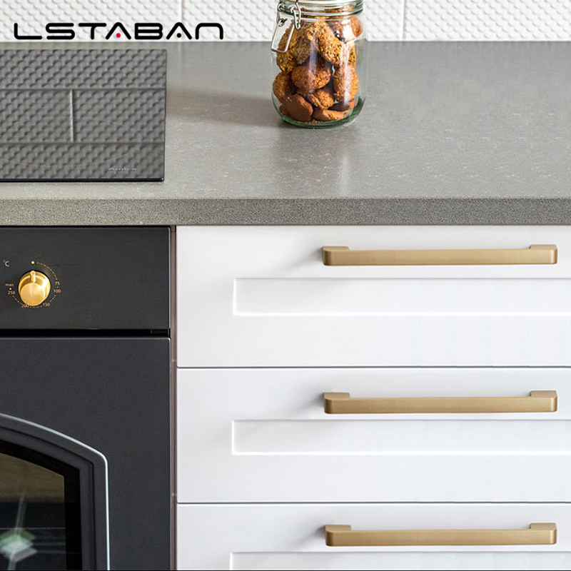 Golden Simple Fashion Aluminum - Drawer Pull Gold 리뷰 및 가격