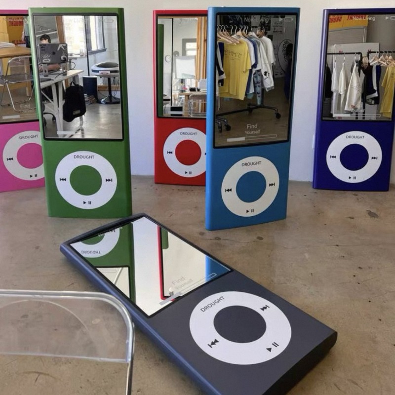 Retro Full-length Mirror Full- - Furniture For Hardware Shop 리뷰 및 가격