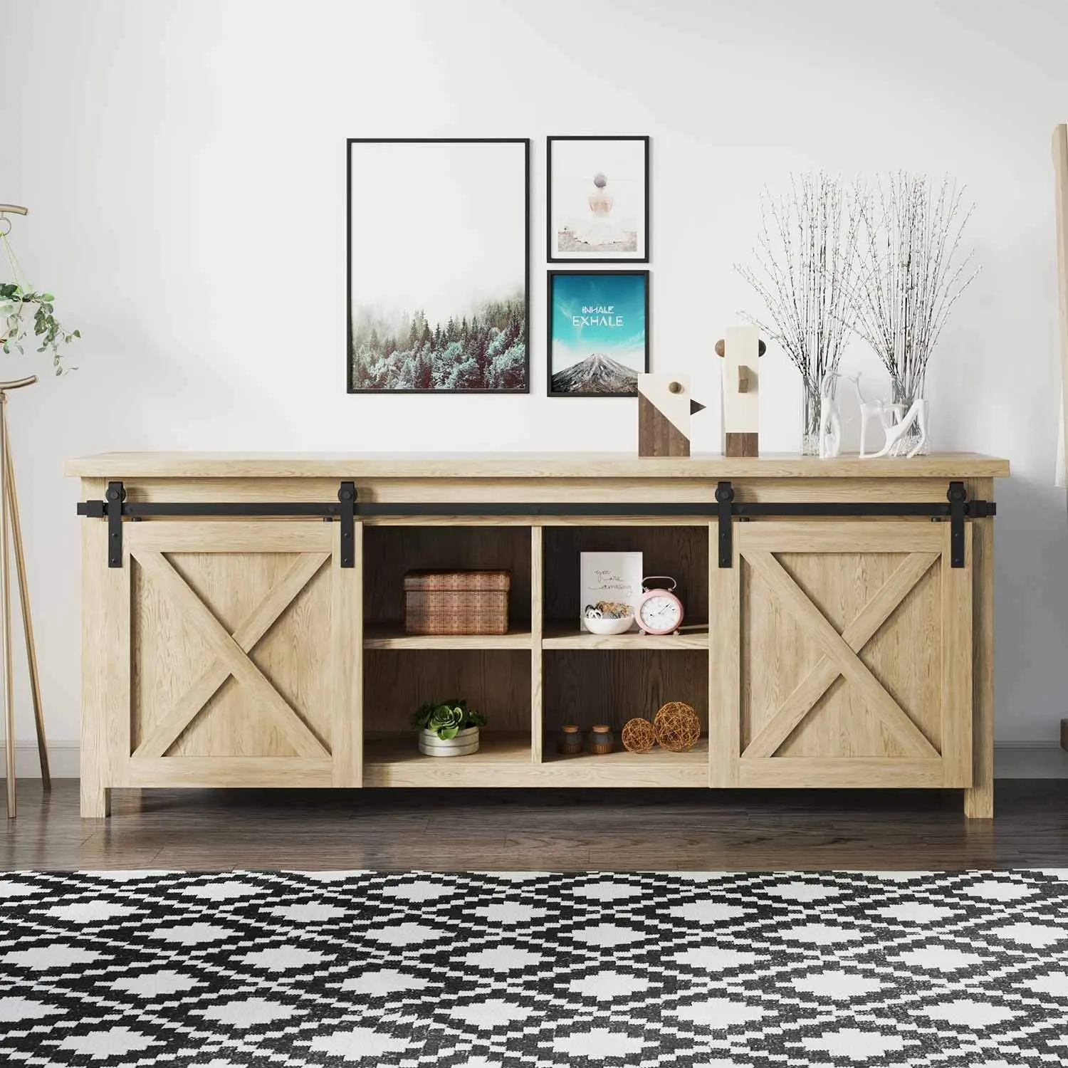 z 7 FT mid-century mdf tv cabi - Z. A. Furniture 리뷰 및 가격