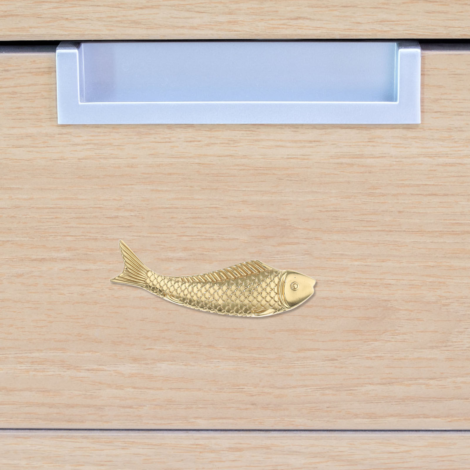 Brass Fish Drawer Handles Uniq - Unique Furniture Hardware Pulls 리뷰 및 가격
