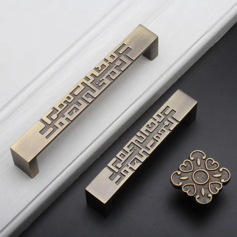 2 pcs Chinese Style Drawer Dra - Unique Furniture Hardware Pulls 리뷰 및 가격