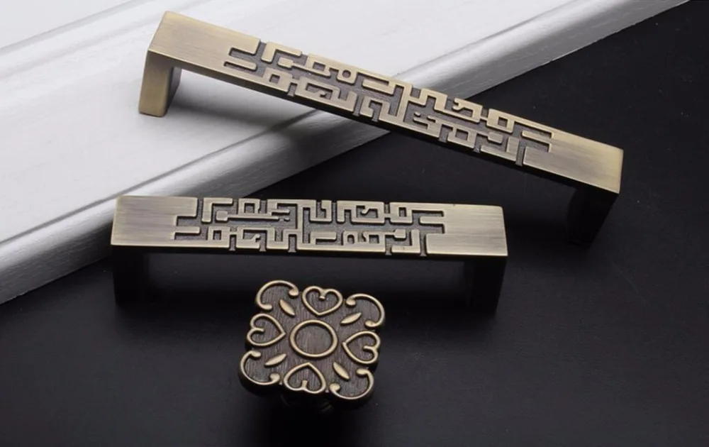 2 pcs Chinese Style Drawer Dra - Unique Furniture Hardware Pulls 리뷰 및 가격