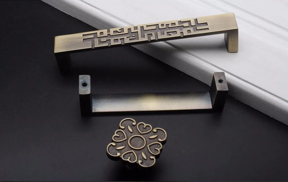 2 pcs Chinese Style Drawer Dra - Unique Furniture Hardware Pulls 리뷰 및 가격