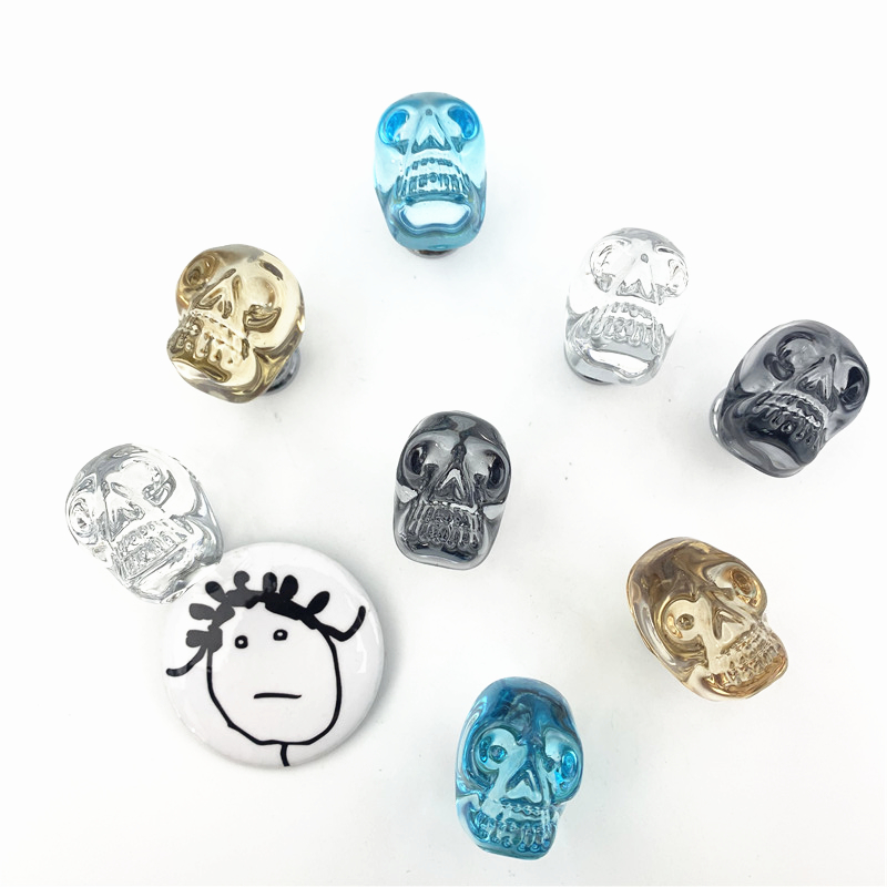LCH  Clear Crystal Skull Shape - Unique Furniture Hardware Pulls 리뷰 및 가격
