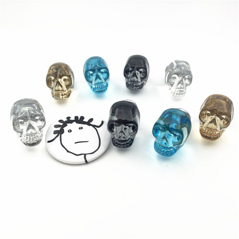 LCH  Clear Crystal Skull Shape - Unique Furniture Hardware Pulls 리뷰 및 가격
