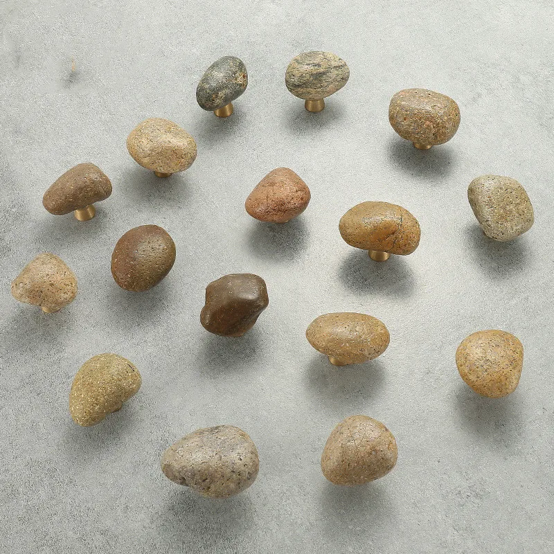 1 pc Unique Natural stone + zi - Unique Furniture Hardware Pulls 리뷰 및 가격