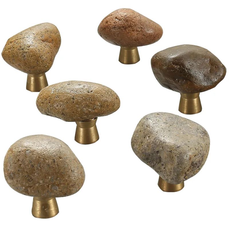 1 pc Unique Natural stone + zi - Unique Furniture Hardware Pulls 리뷰 및 가격
